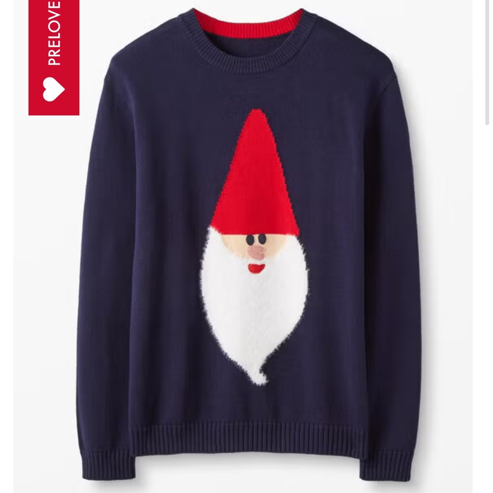 Hanna Anderson Adult Gnome Sweet Gnome Sweater!!